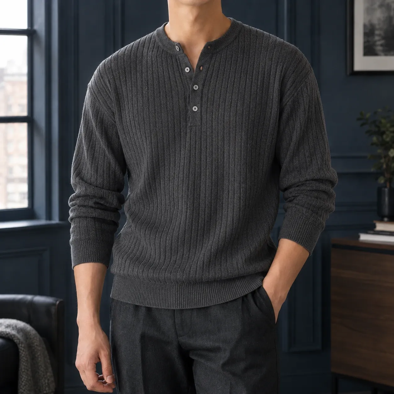 Nico Ribbed Sweater — source gallery photograph 4