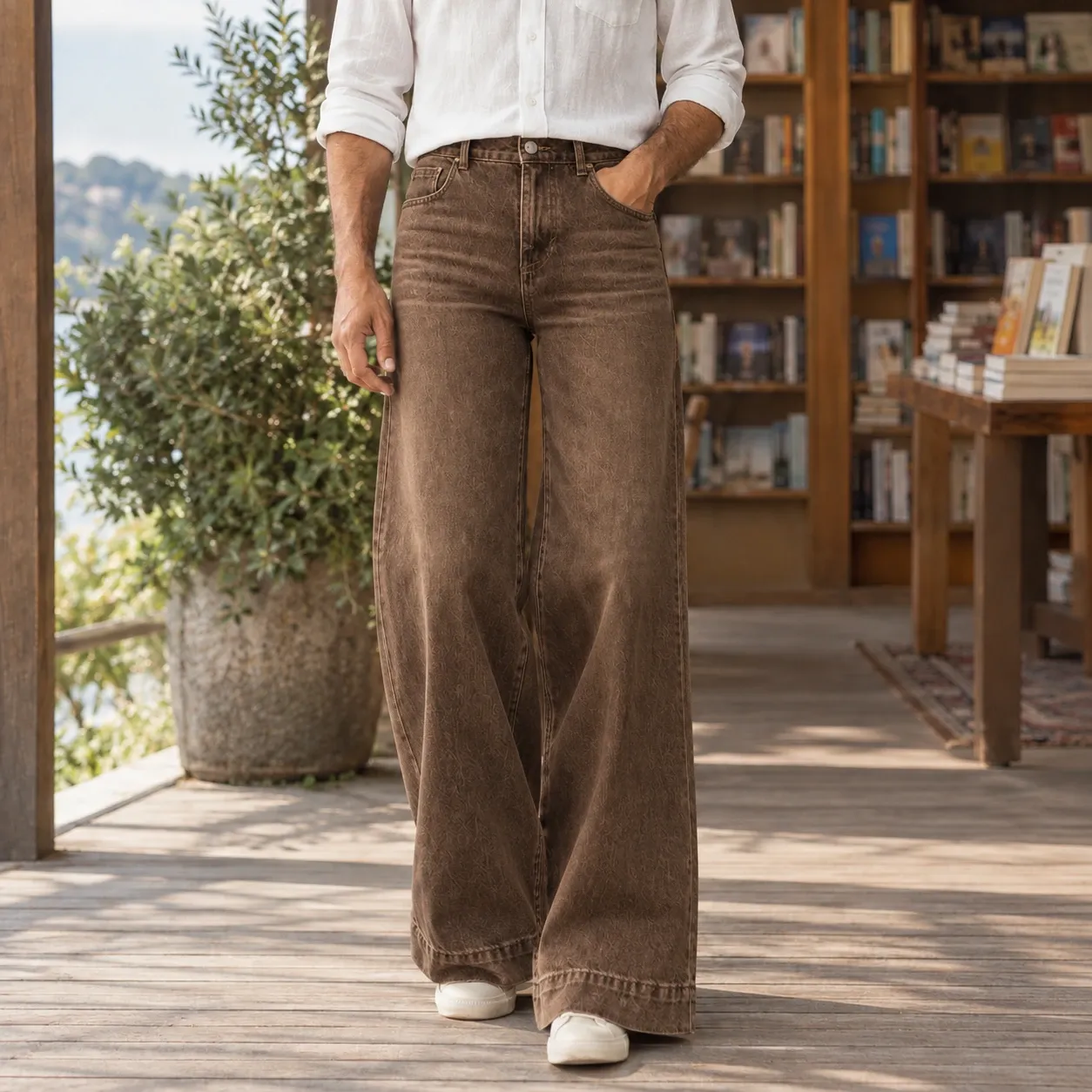 Alphonse Wide Leg Jeans — source gallery photograph 5