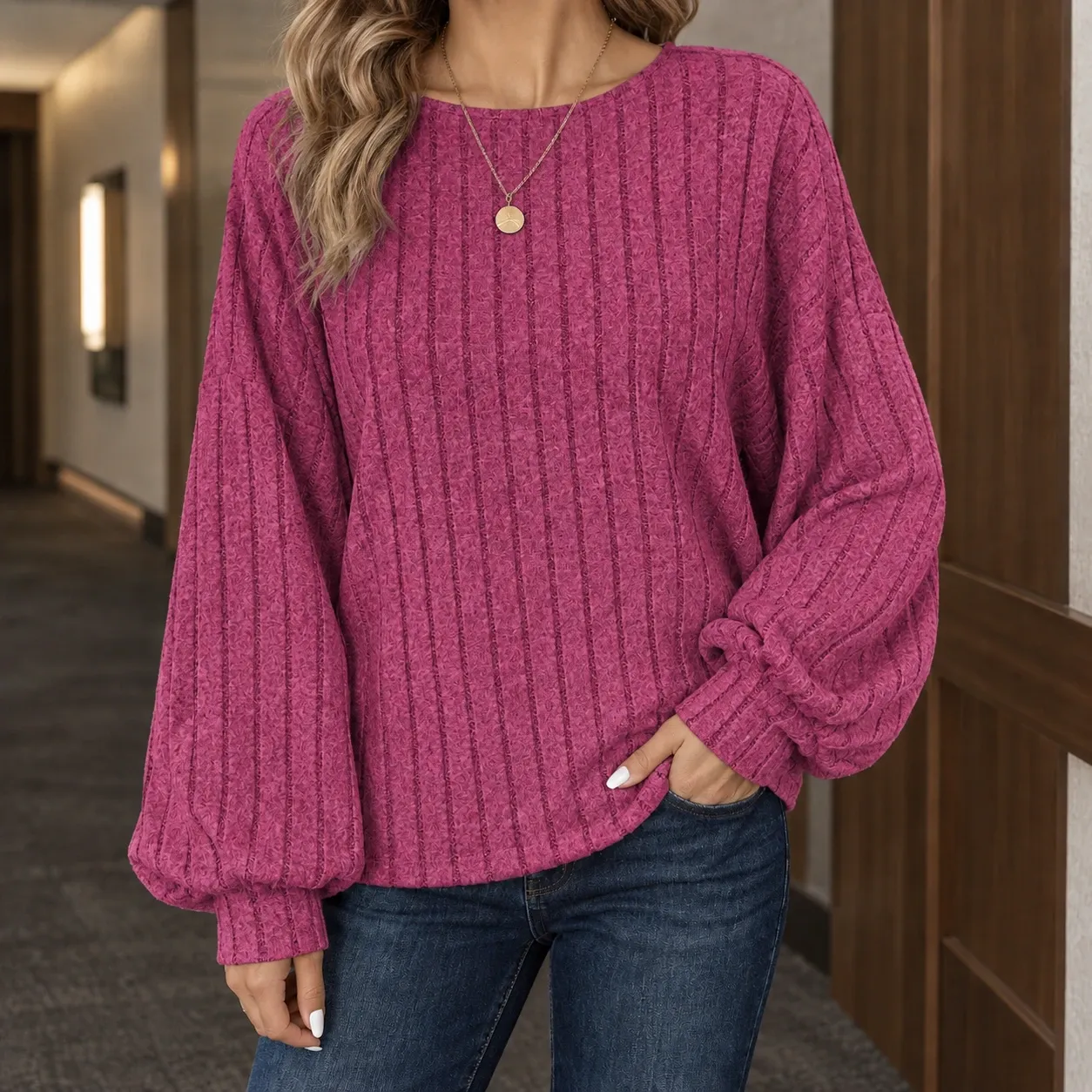Arwen-Sage Ribbed Top — source gallery photograph 5