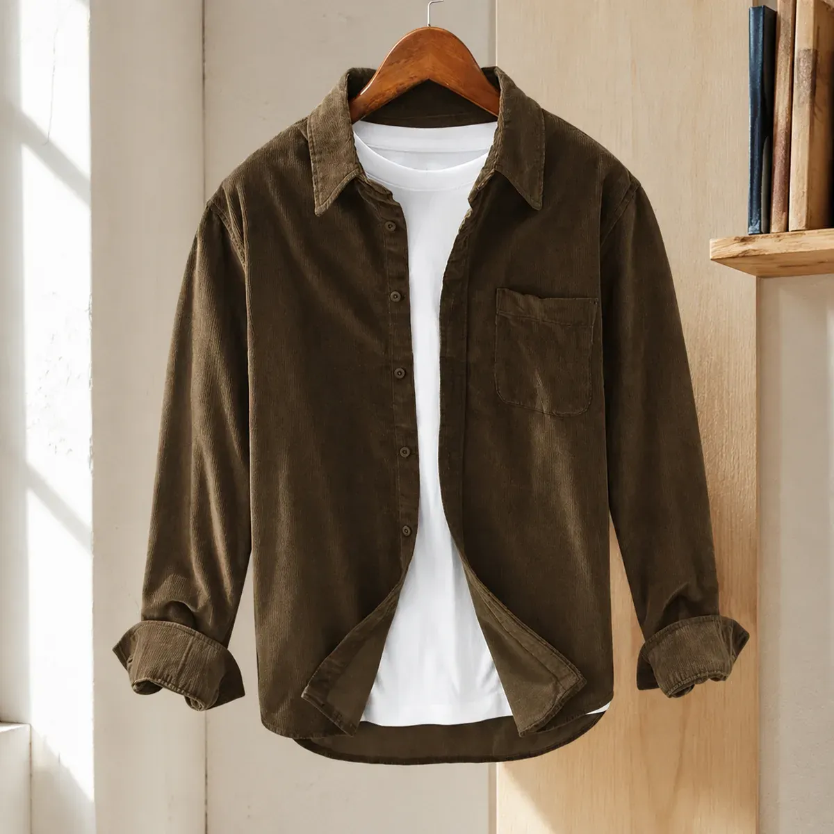 Quentin Corduroy Shirt — gallery photograph 1
