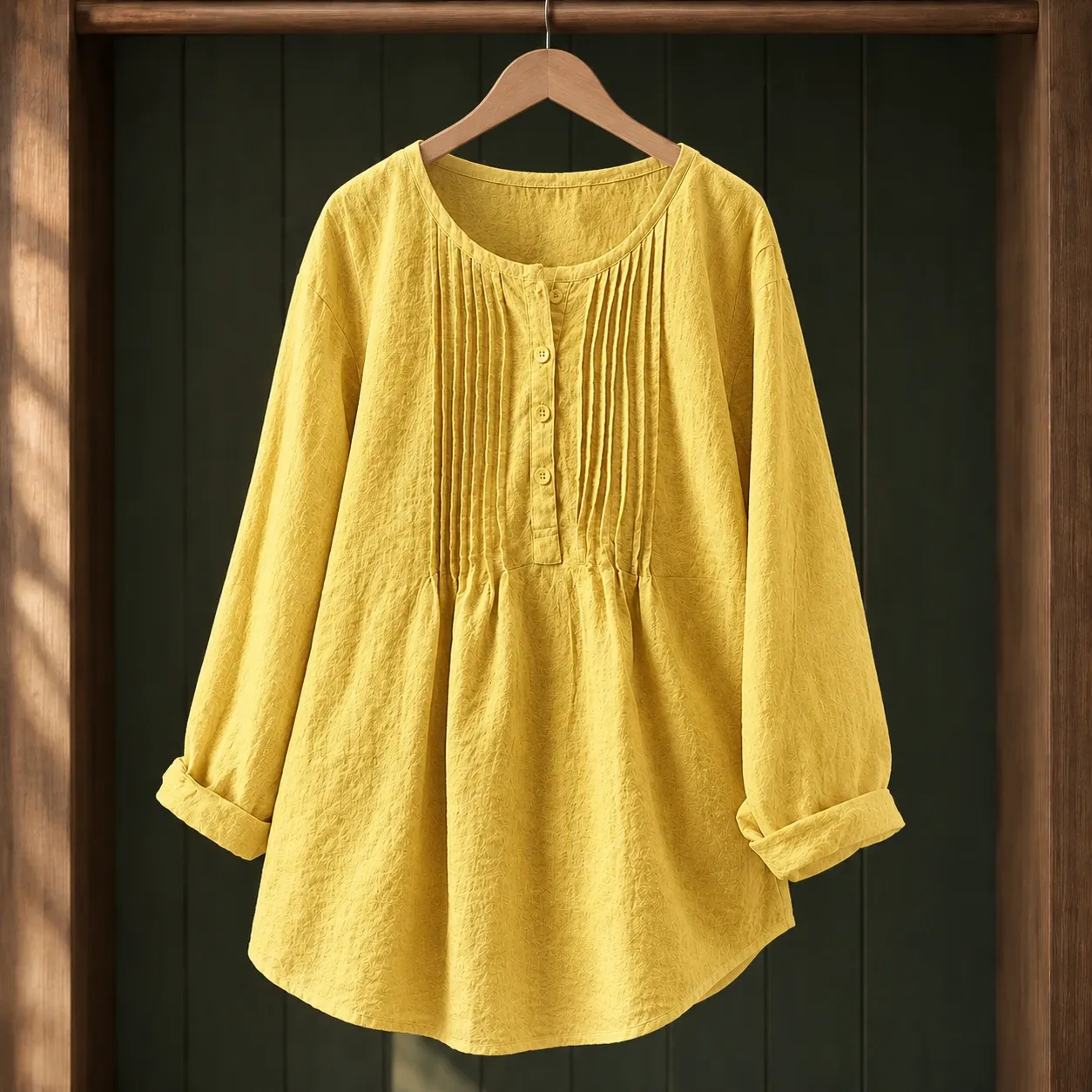 Delia-Rose Pintuck Blouse — source gallery photograph 4
