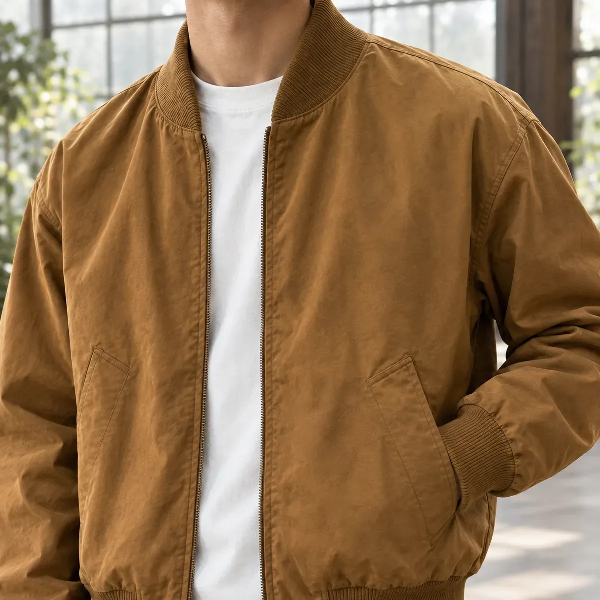 Duarte Bomber Jacket — detail