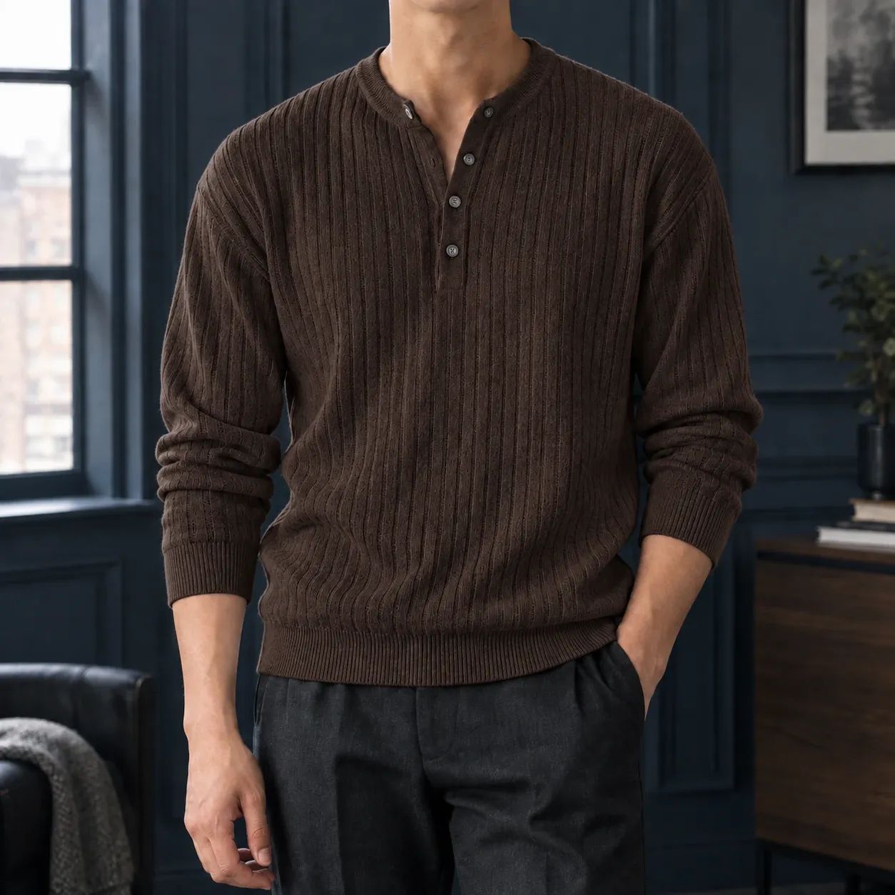 Nico Ribbed Sweater — source gallery photograph 5
