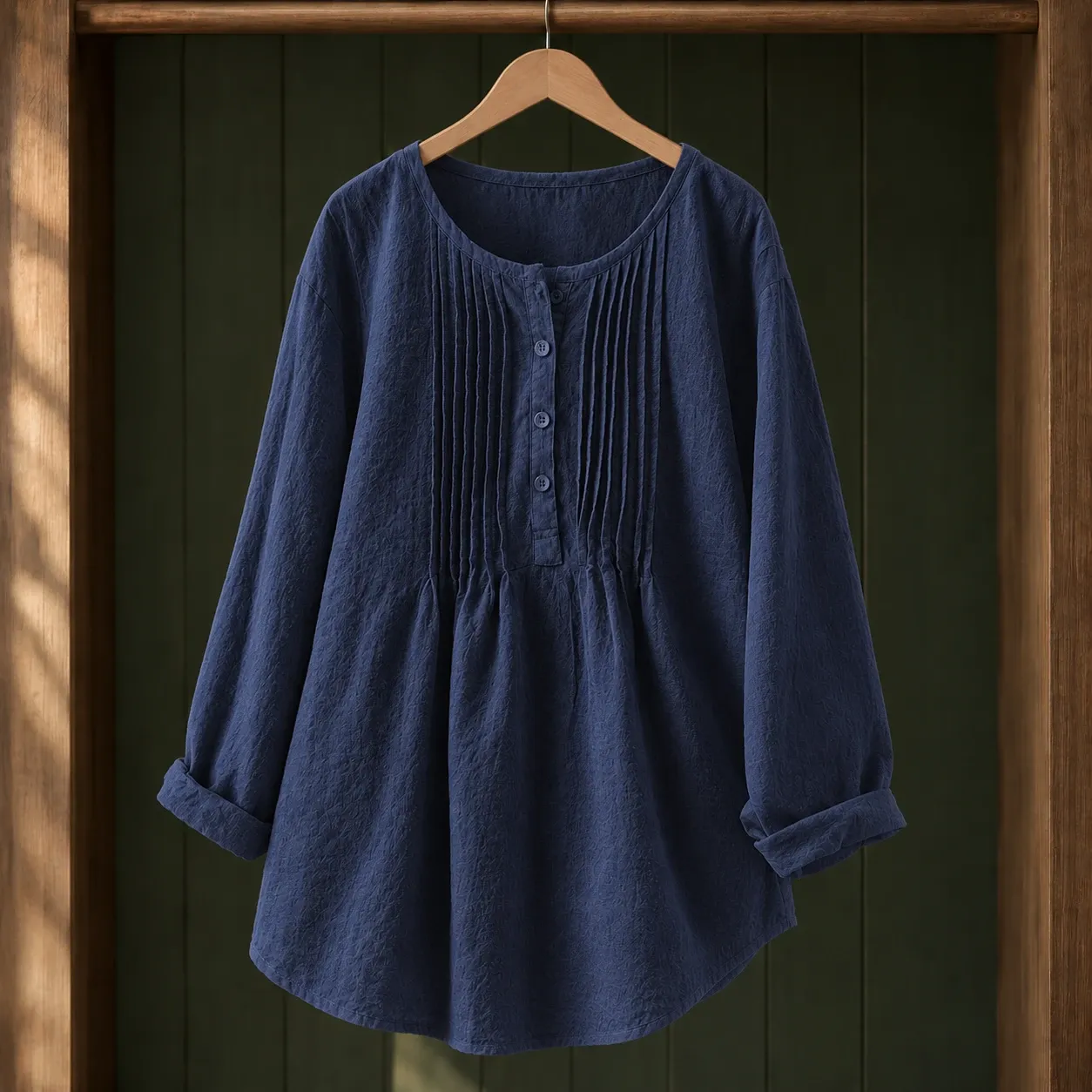 Delia-Rose Pintuck Blouse — source gallery photograph 5