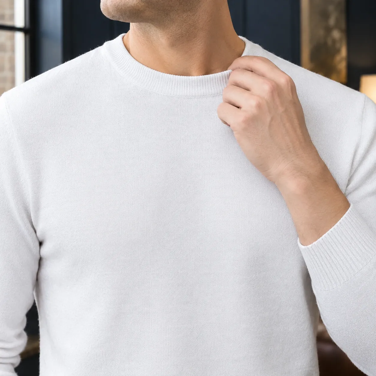 Olivier-Miles Round Neck Sweater — source gallery photograph 2