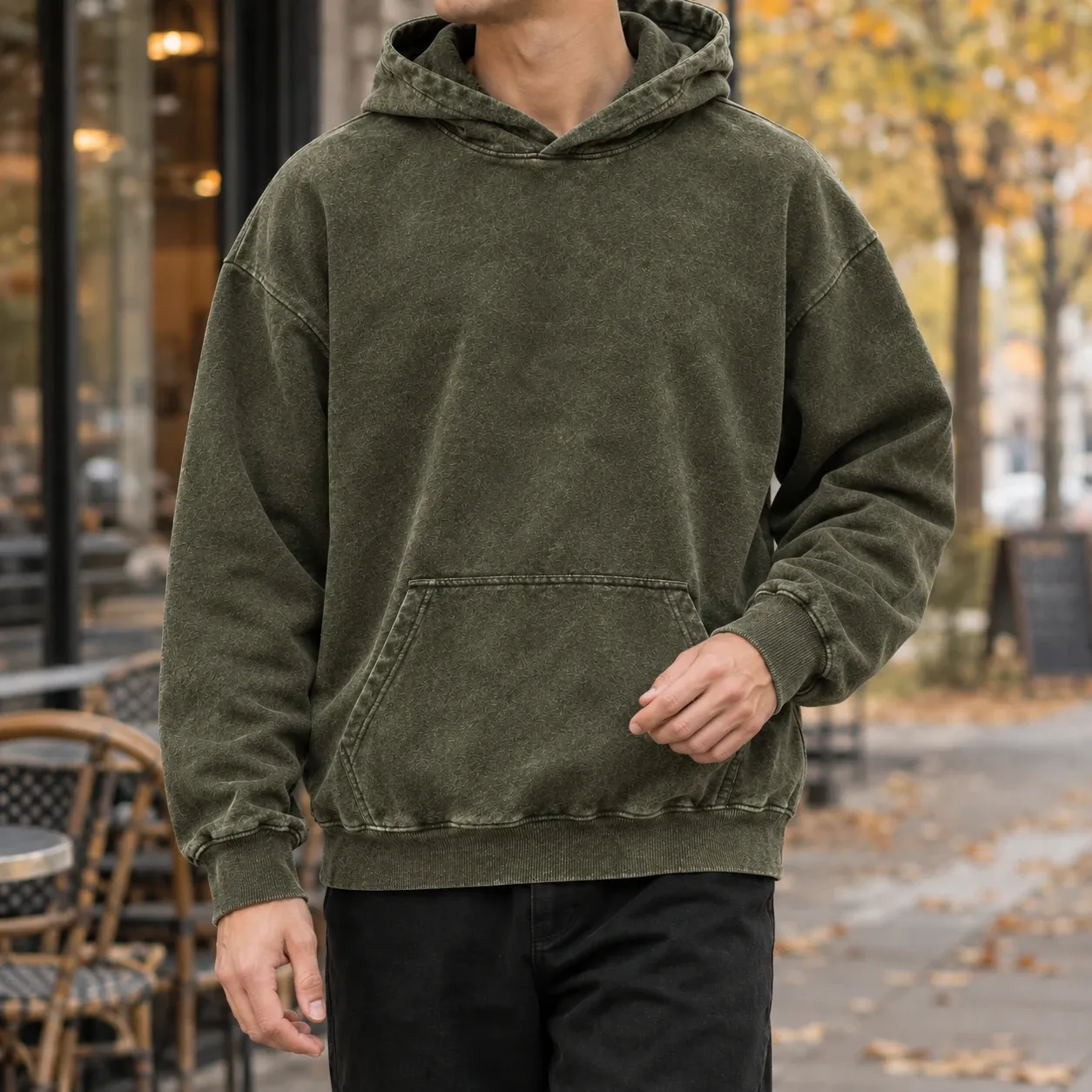 Hugh Washed Hoodie — source gallery photograph 4