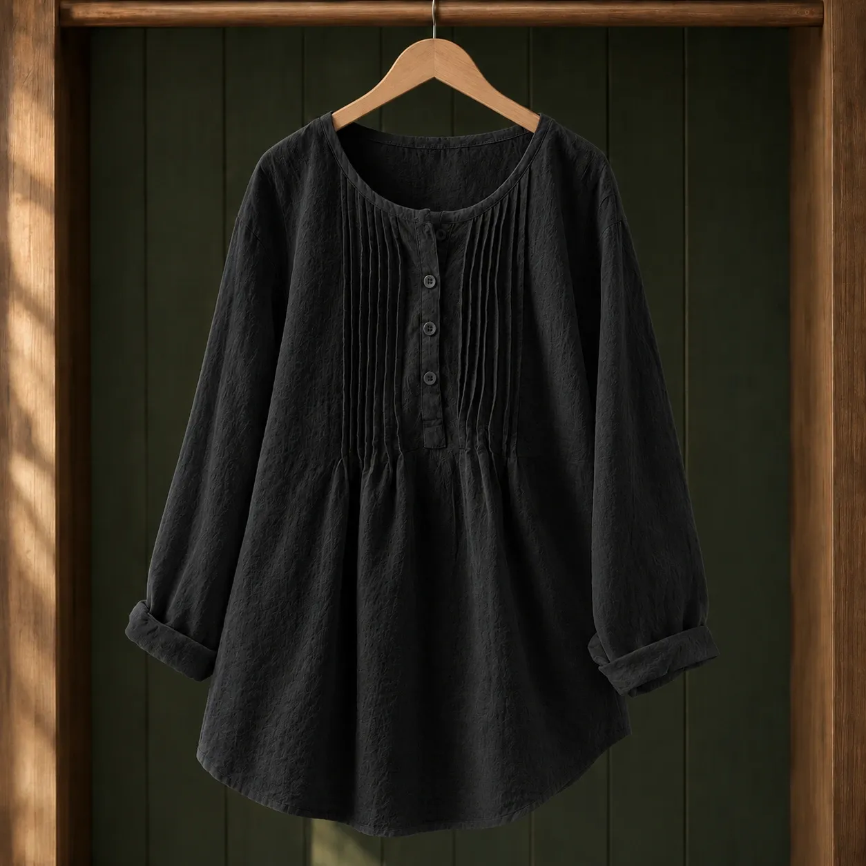 Delia-Rose Pintuck Blouse — source gallery photograph 6