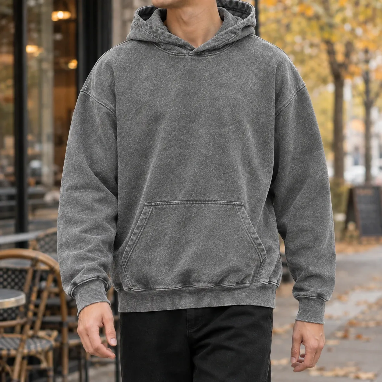Hugh Washed Hoodie — source gallery photograph 6