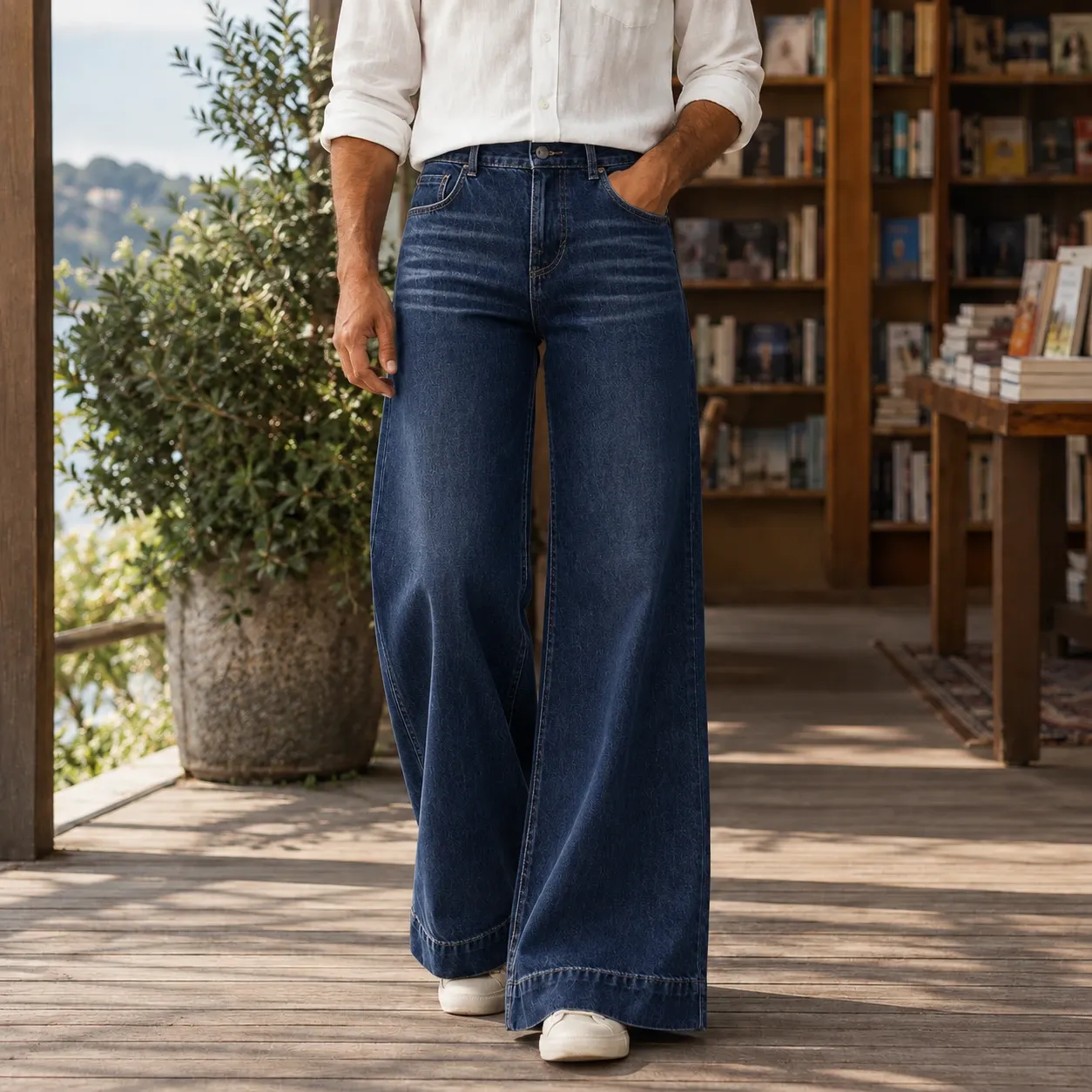 Alphonse Wide Leg Jeans — source gallery photograph 3