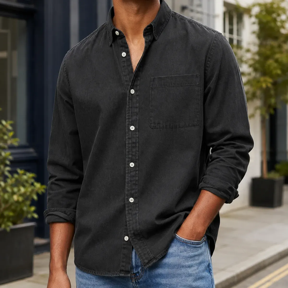 Caius Relaxed Shirt — gallery photograph 1